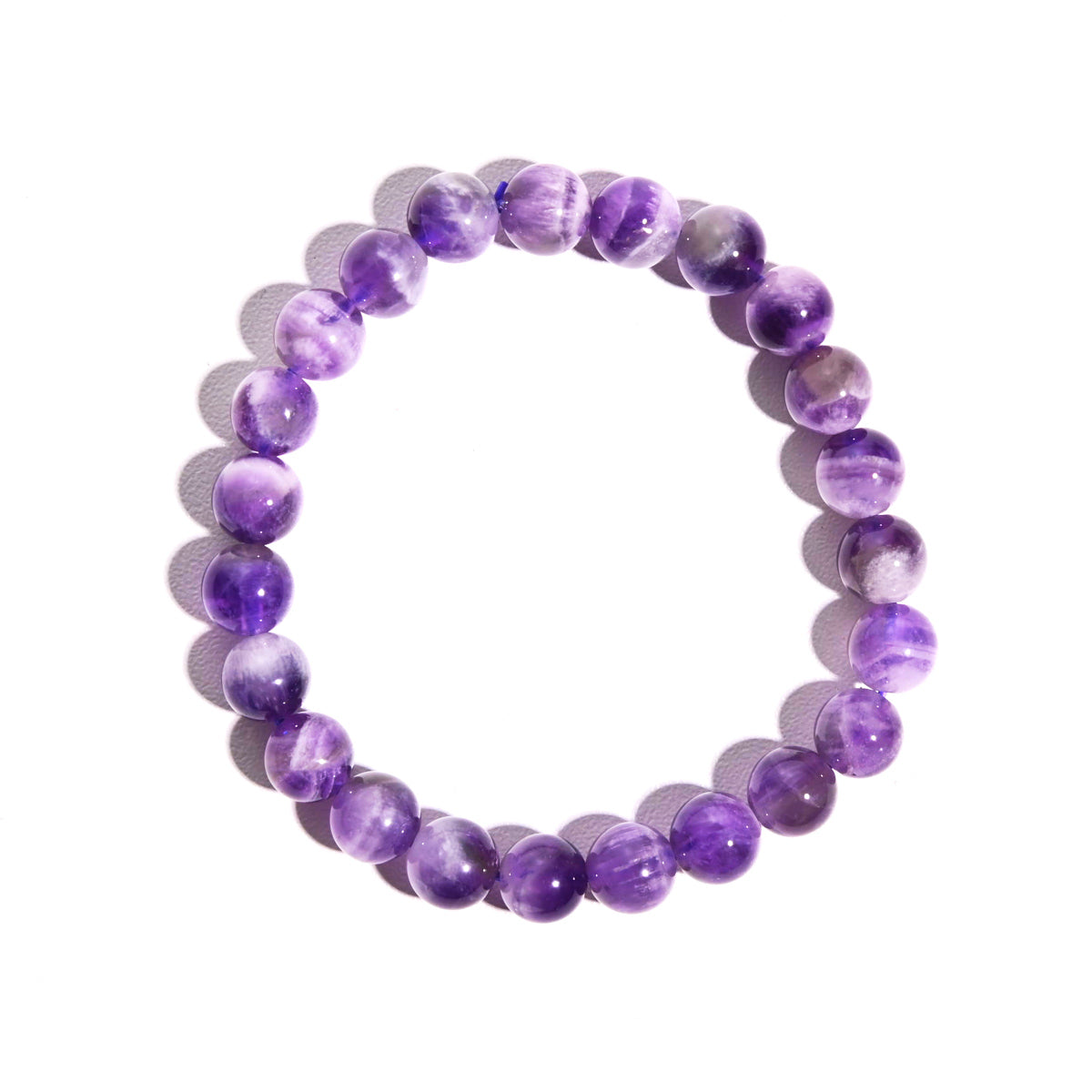 Intuition Bracelet - Amethyst close up