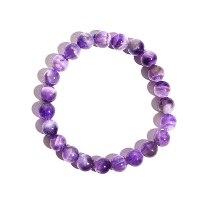 Intuition Bracelet - Amethyst close up